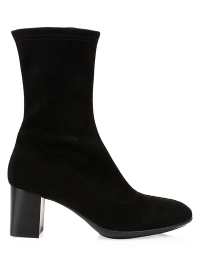 Aquatalia Women's Darianna Stretch Suede Boots In Black