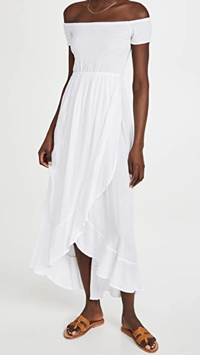 Tiare Hawaii Women's Cheyenne Off-the-shoulder Cover-up In White