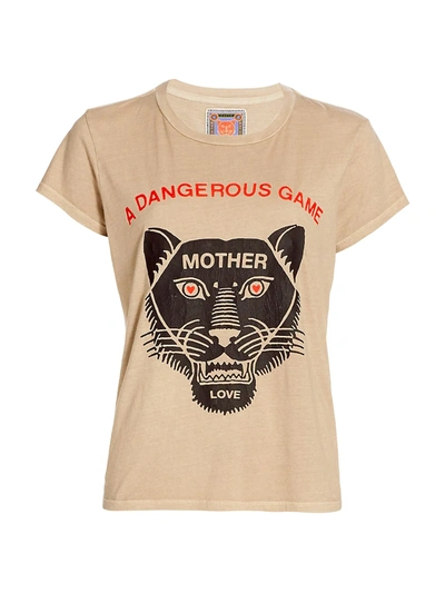 Mother Women's The Boxy Goodie Goodie Graphic T-shirt In A Dangerous Game