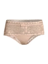 Chantelle Daylight Lace Hipster Panties In Nude Blush