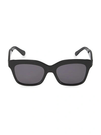 Illesteva Mohawk 53mm Oversized Square Sunglasses In Black