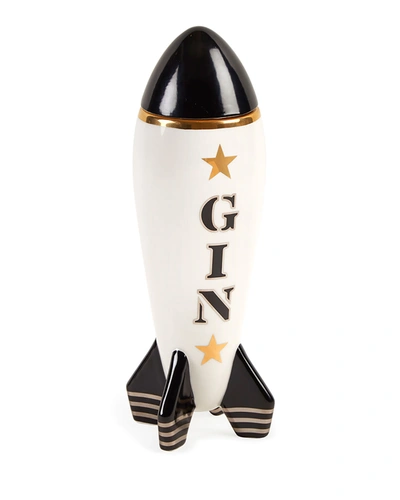 Jonathan Adler Gin Rocket Decanter In White