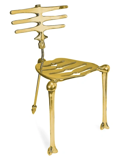 Michael Aram Flights Of Fancy Skeleton Chair In Gold