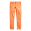 Ralph Lauren Slim Fit Linen-cotton Stretch Jean In Washed Burnt Orange