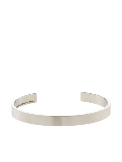 Le Gramme Sterling Silver Le 21g Ribbon Polished Bracelet