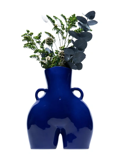 Anissa Kermiche Love Handles Vase (33cm) In Blue