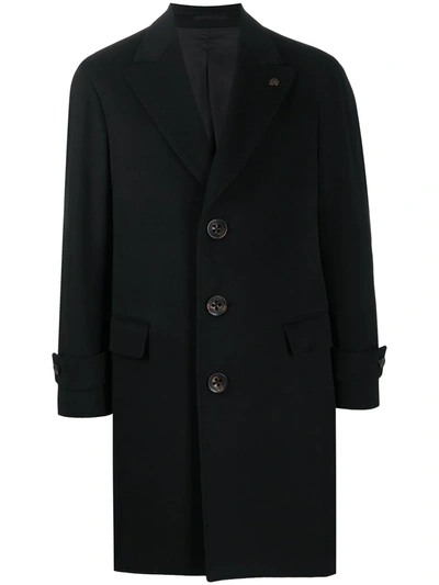 Gabriele Pasini Single-breasted Coat In Black