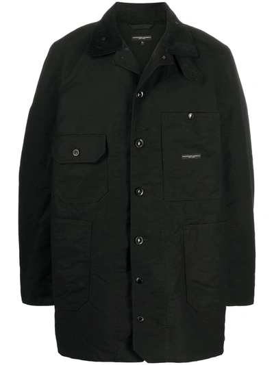 Engineered Garments Multi-pocket Field Jacket In Black