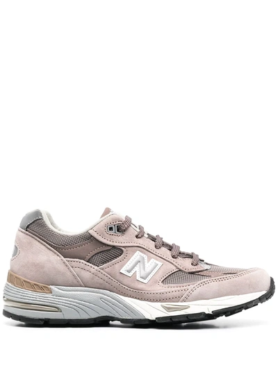 New Balance 991 Suede Low-top Sneakers In Brown