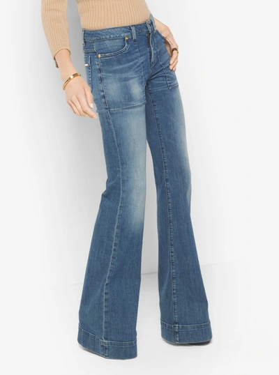 Michael Kors Flared Jeans In Vintage Wash | ModeSens
