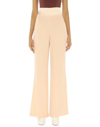 Hanita Casual Pants In Salmon Pink
