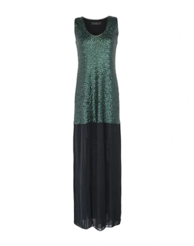 Hanita Long Dresses In Green