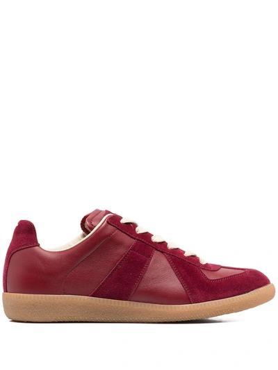 Maison Margiela Replica Low-top Trainers In Rot