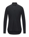 Saint Laurent Solid Color Shirt In Black