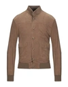 Andrea D'amico Jackets In Beige