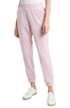 1.state Velour Drawstring Jogger Pants In Rose Pink