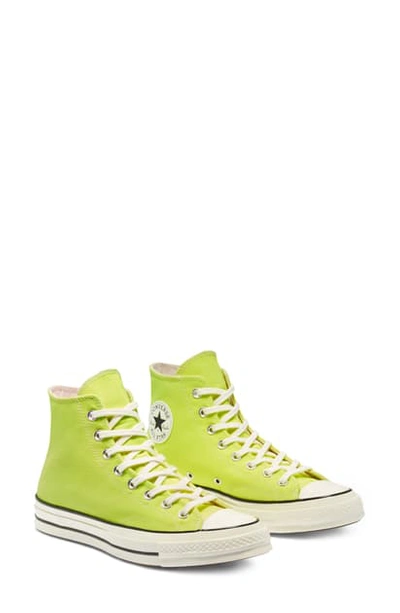 Converse Chuck Taylor All Star 70 High Top Sneaker In Lemon Venom/ Egret/ Black