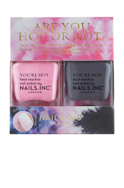 Nails.inc Are You Hot Or Not Heat-reactive Duo In N,a