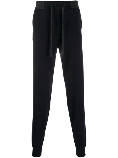 N•peal Cashmere Track Pants In Blue