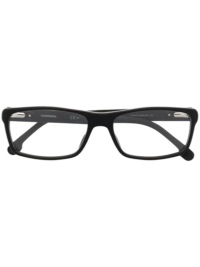 Carrera Rectangle-frame Glasses In Schwarz