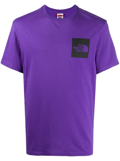 The North Face Blackbox Cotton T-shirt In Purple
