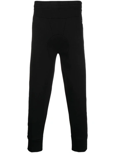 Neil Barrett Side-stripe Detail Track Trousers In Black