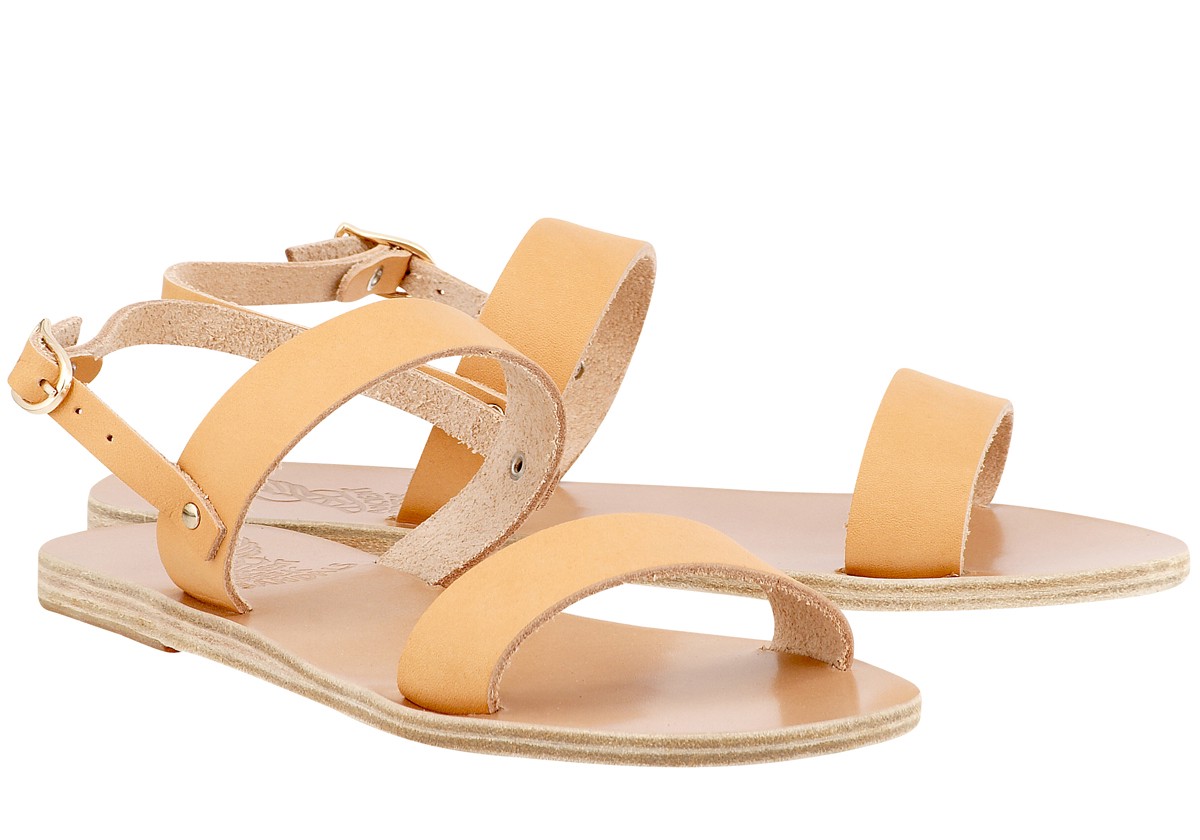 Ancient Greek Sandals Clio In Natural | ModeSens