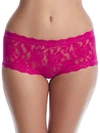Hanky Panky Signature Lace Boyshort In Pink Ruby