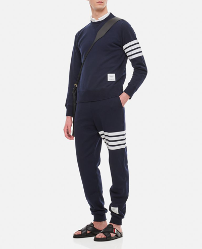 Thom Browne Classic Sweatpant In 461 Navy