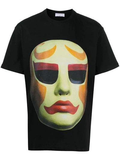 Ih Nom Uh Nit Mask-print T-shirt In Black