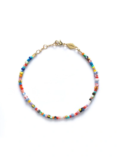 Anni Lu Alaia Beaded Bracelet In Multicolor