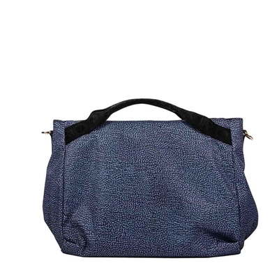 Borbonese Women's Blue Polyester Handbag