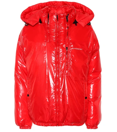 Givenchy Puffer Jacket In Red