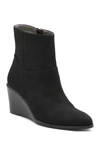 Adrienne Vittadini Women's Vito Wedge Booties Women's Shoes In Black-sd