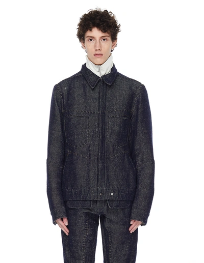 Isaac Sellam Blue Refractaire Buttoned Jacket