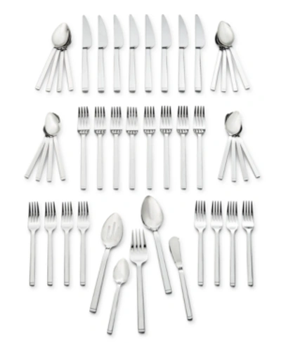 J.a. Henckels Zwilling  Squared 45-pc 18/10 Stainless Steel Flatware Set, Service For 8