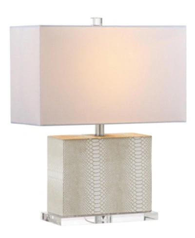 Safavieh Delia 20.5"h Table Lamp In Creme
