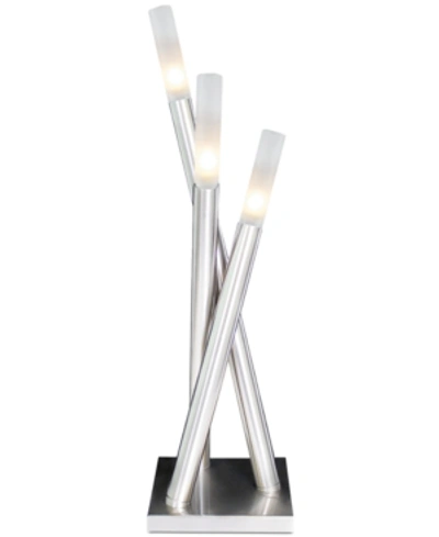 Lumisource Icicle Contemporary Table Lamp In Nickle