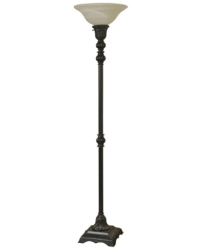 Stylecraft Madison Floor Lamp In Bronze