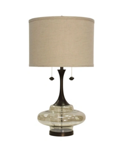 Stylecraft Weimer Table Lamp In Brown
