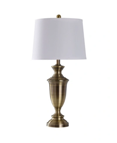 Stylecraft Steele Table Lamp In Brass