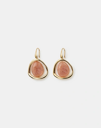 Lafayette 148 Italian Charm Drop Earring In Orange