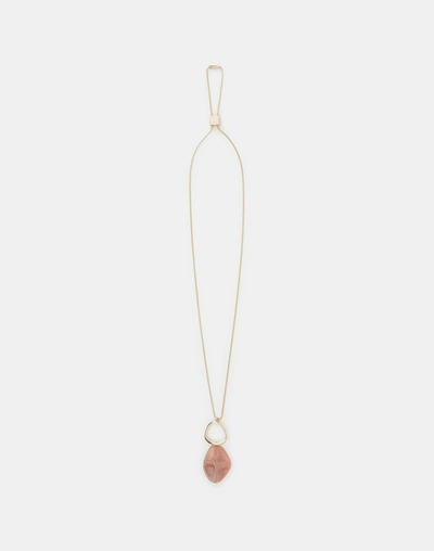 Lafayette 148 Italian Charm Long Necklace In Orange