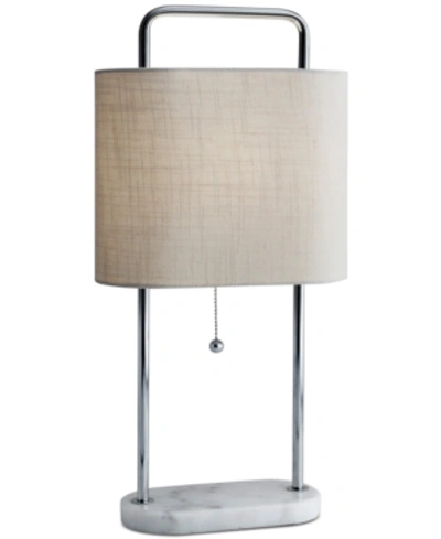Adesso Avery Table Lamp In White