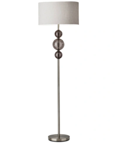 Adesso Donna Floor Lamp In Polished Nickel