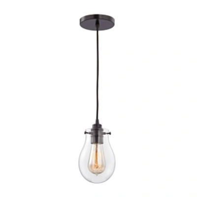 Elk Lighting Jaelyn Single Pendant In Aged Bronz