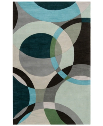 Surya Forum Fm-7157 Dark Green 5' X 8' Area Rug