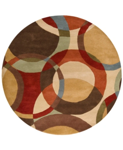 Surya Forum Fm-7108 Tan 6' Round Area Rug