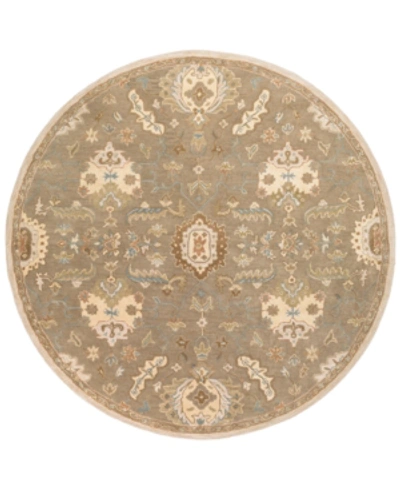 Surya Closeout!  Caesar Cae-1167 Camel 6' Round Area Rug