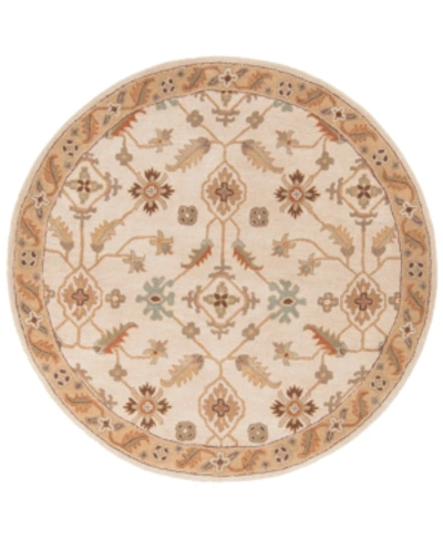 Surya Caesar Cae-1084 Khaki 8' Round Area Rug